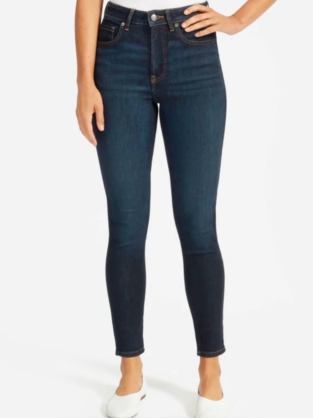 Everlane The curvy High Rise Skinny Jeans Size 33